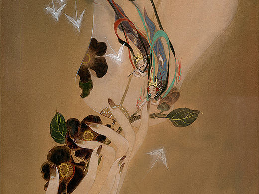 观花小记--朝生暮死之一 花扇