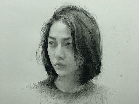 素描头像