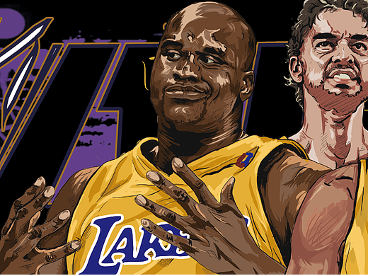 NBA插画练习