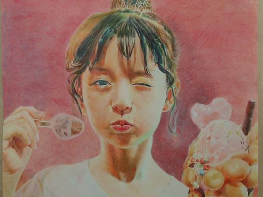 彩铅《斐嘉欣》