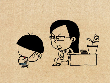 小明漫画——推销电话