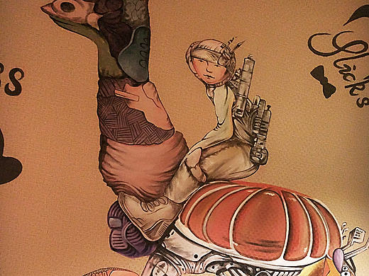 我们的手绘墙作品——艺芭ART手绘北京工作室