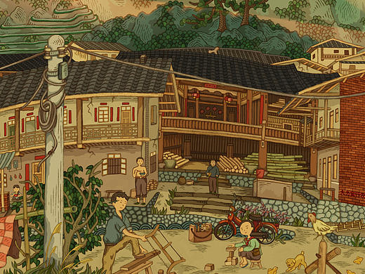 儿时老家的记忆