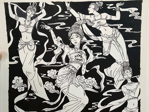 特异构成《飞天》