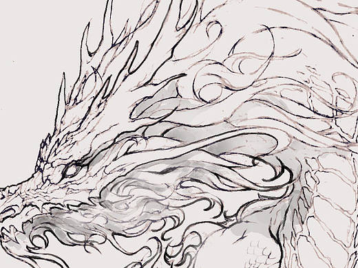 龍（個人主頁-ZMjEwMzIxMjg=） - 商業(yè)插畫 - 站酷設計師Snail91原創(chuàng)素材 - 站酷ZCOOL