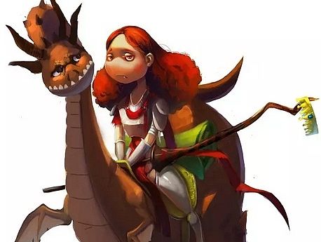 骑龙小妹（个人主页-ZMTI4OTc3MDg=） - 创作习作 - 站酷设计师丁盯叮原创素材 - 站酷ZCOOL