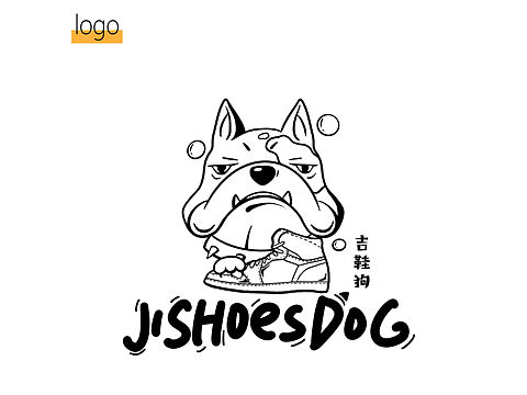 球鞋护理Logo设计-吉鞋狗