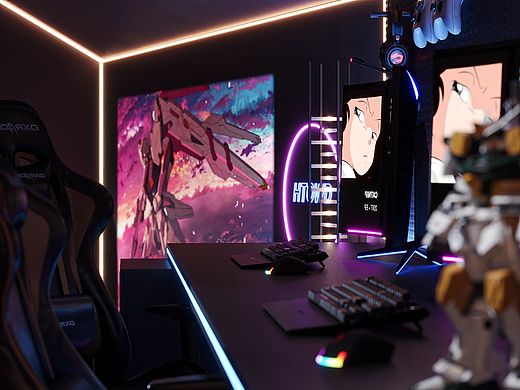 效果图电竞房