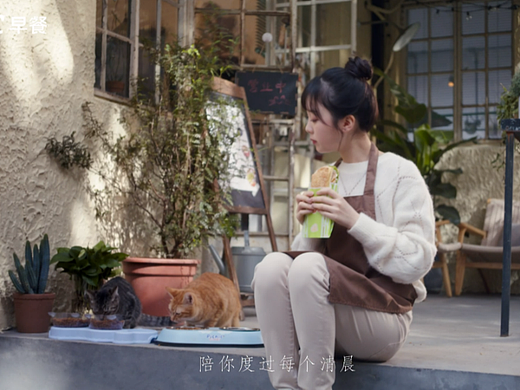 KFC×盛夏 | 以后的清晨，小猫咪和法风烧饼都在