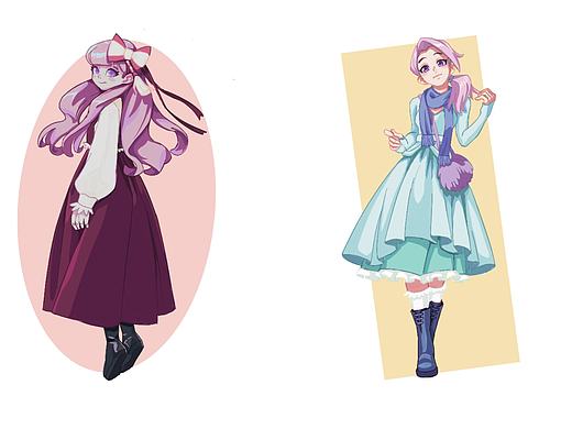 两个小练习（个人主页-ZNTQxOTMzNDg=） - 创作习作 - 站酷设计师香菇43号原创素材 - 站酷ZCOOL