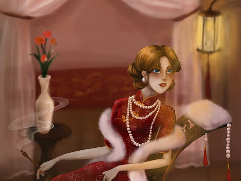 岁月如烟亦如梦（个人主页-ZNDc2MjIyODA=） - 艺术插画 - 站酷设计师lizimu子木原创素材 - 站酷ZCOOL