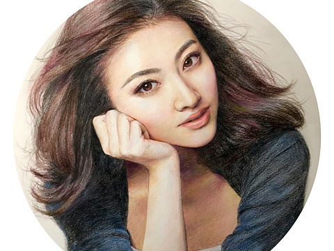 彩铅肖像