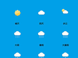 天氣圖標