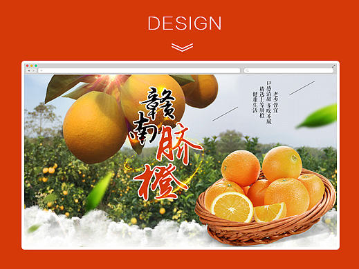 农家自产—赣南脐橙