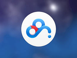 重新绘制的百度云 OS X icon
