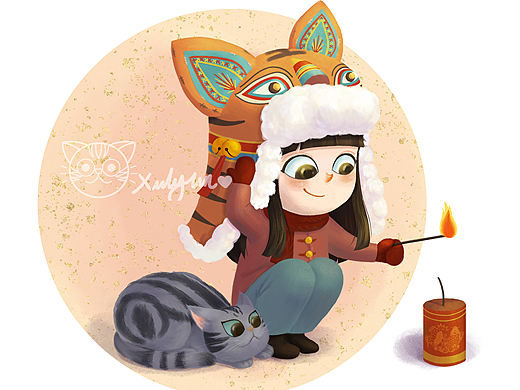 audrey小朋友和小猫咪 Hepburn