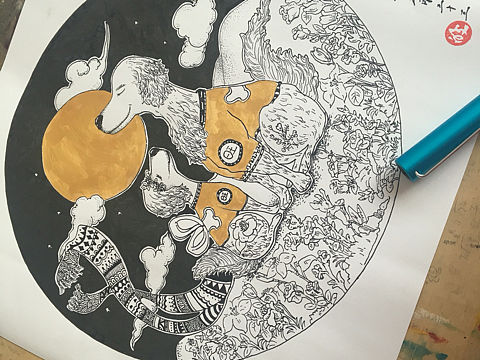 手繪（個人主頁-ZMjY2ODg2MjQ=） - 創(chuàng)作習作 - 站酷設計師啊皎皎原創(chuàng)素材 - 站酷ZCOOL