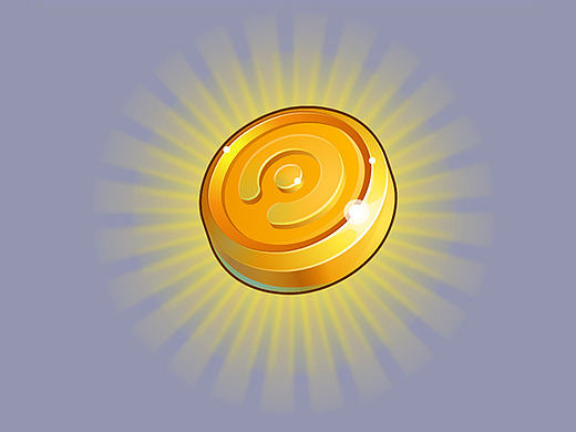 游戏UI之金币图标教程