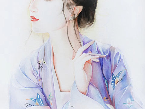 水彩人物