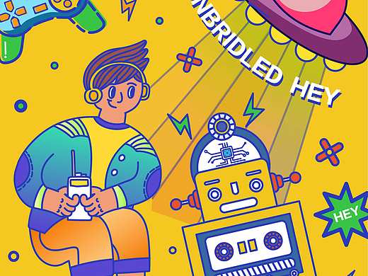 每日一练插画设计