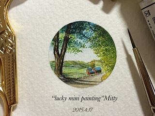 lucky mini painting