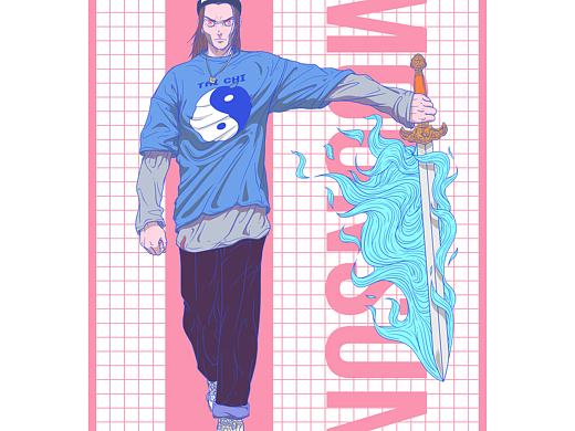 YAI CHI（个人主页-ZMzQ1ODIzNjg=） - 创作习作 - 站酷设计师丶MoonsuN丶原创素材 - 站酷ZCOOL