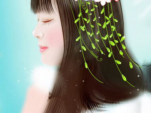 春的气息（个人主页-ZMjA4NTc2NDg=） - 创作习作 - 站酷设计师Lily莉之露原创素材 - 站酷ZCOOL