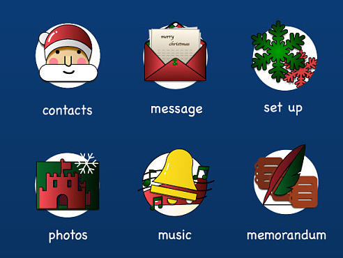 圣诞节主题图标（个人主页-ZMTg3MjU5OTI=） - 图标 - 站酷设计师4lz_keely原创素材 - 站酷ZCOOL