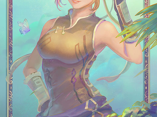 鲍三娘（个人主页-ZNDQxODE4NDQ=） - 创作习作 - 站酷设计师竹绿原创素材 - 站酷ZCOOL