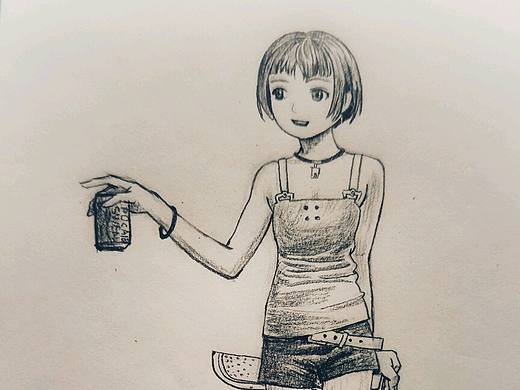 練習(xí)7（個人主頁-ZNDI1NjY3NjA=） - 單幅漫畫 - 站酷設(shè)計師覃湘華原創(chuàng)素材 - 站酷ZCOOL