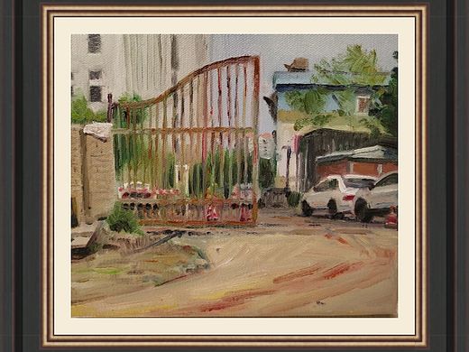 于生慧风景油画写生作品