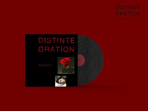 Disintegration 唱片封面设计