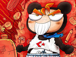 青春就要必杀技（个人主页-ZODg4NzI4） - 商业插画 - 站酷设计师阿弟原创素材 - 站酷ZCOOL