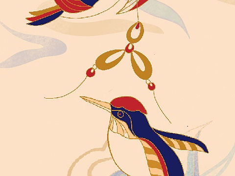 喜糖包装插画