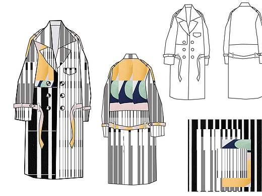 服装设计款式图