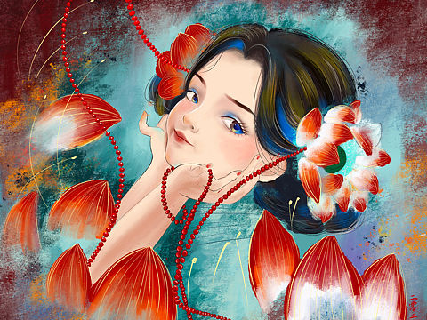 插画（个人主页-ZNDA2ODU1Mjg=） - 商业插画 - 站酷设计师森系的猪原创素材 - 站酷ZCOOL