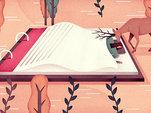 水木文摘（個人主頁-ZMjQ2NjEwMzY=） - 商業(yè)插畫 - 站酷設計師Pacino賤羊原創(chuàng)素材 - 站酷ZCOOL