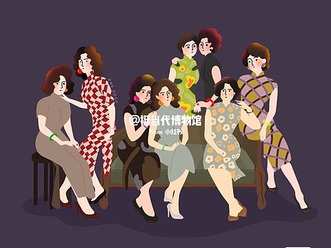 【挺当代博物馆】中式旗袍组合