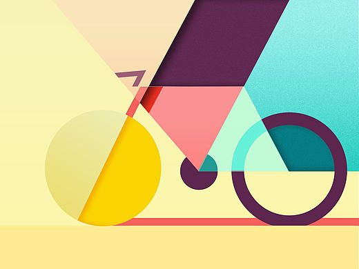 色块的层叠