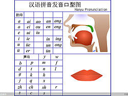 汉语拼音口型模拟