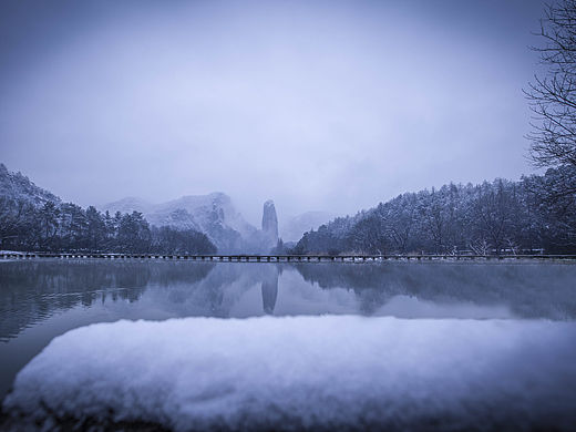 瑞雪照仙都（個人主頁-ZMTUxNDg3NTY=） - 風光攝影 - 站酷設計師lszjj2014原創(chuàng)素材 - 站酷ZCOOL