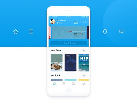 阅读APP Design