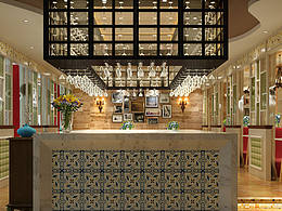 马尔康西餐厅设计|塞纳阳光西餐厅设计效果图|马尔康西餐厅设计公司