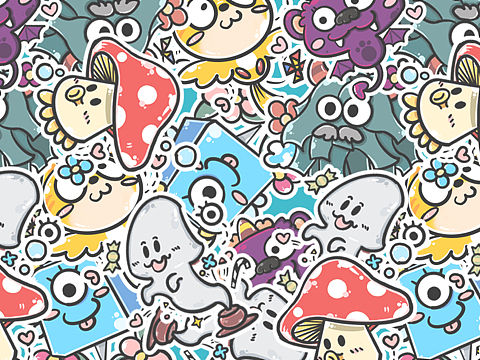 DOODLE风格小插画