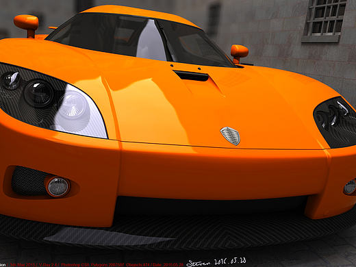 Koenigsegg CCXR（個(gè)人主頁(yè)-ZMTkxMjA4NTI=） - 機(jī)械/交通 - 站酷設(shè)計(jì)師血樹(shù)殘株原創(chuàng)素材 - 站酷ZCOOL