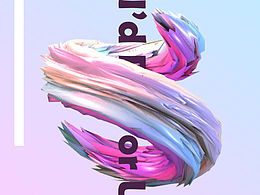 C4D 海报