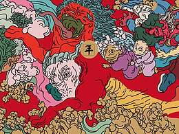 臨摹了幾份插畫