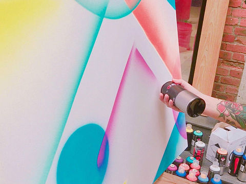 graffiti 随便玩系列 在Feeder studio来个feelstyle