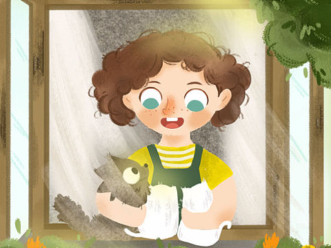 兒童插畫（個(gè)人主頁-ZMzkwMTQyMjQ=） - 兒童插畫 - 站酷設(shè)計(jì)師青番茄醬醬原創(chuàng)素材 - 站酷ZCOOL