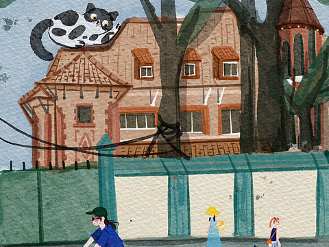 水彩插画（个人主页-ZNTkyMjk1NDQ=） - 创作习作 - 站酷设计师bobo里原创素材 - 站酷ZCOOL